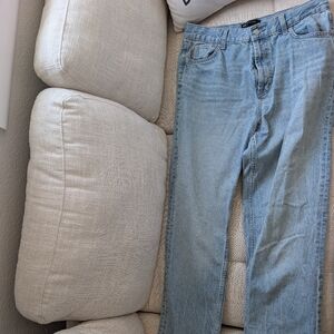 ASOS Light Blue Straight Leg Jeans, 35" Inseam